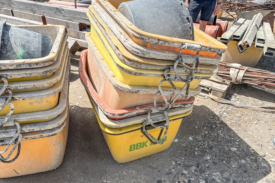 8 Betonwannen